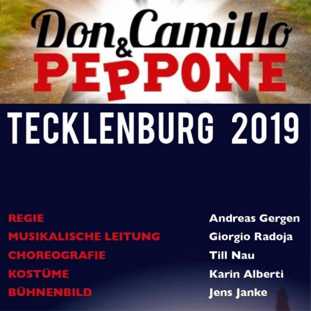 Probenbegin Don Camillo & Peppone in Tecklenburg